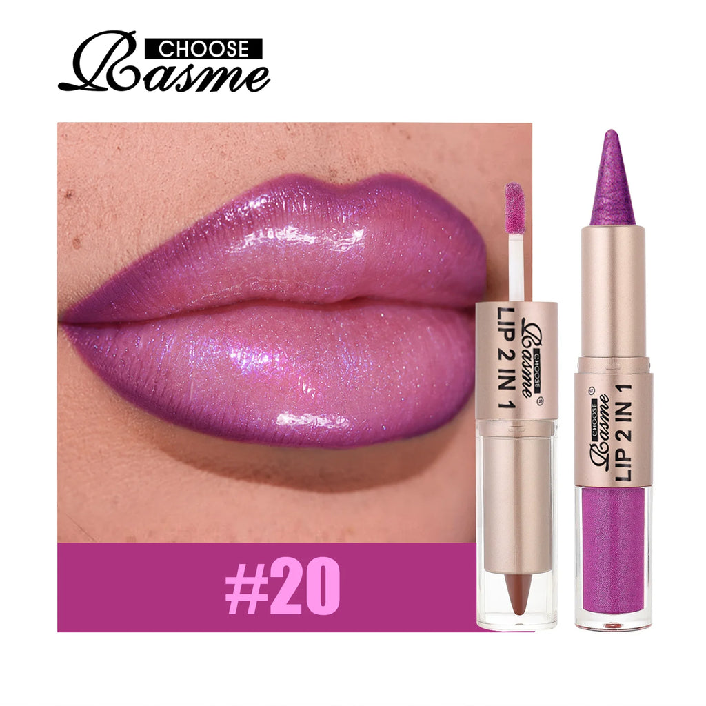 2-in-1 Gradient Lipliner & Lip Gloss Pen