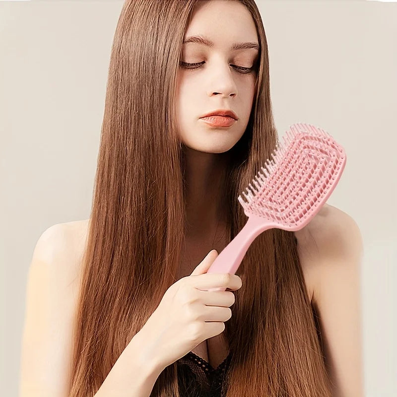 Volumizing Hair Massage Comb — Detangling & Scalp Stimulation