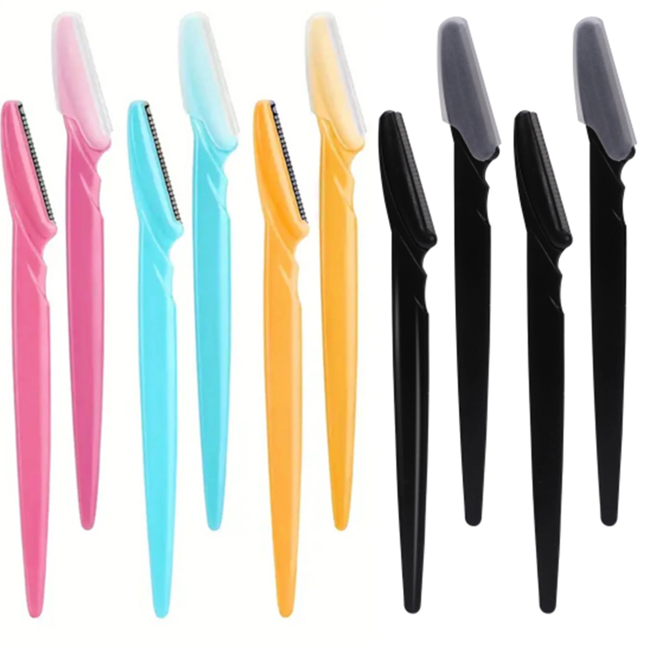 Precision Eyebrow & Face Razor Set with Protective Cover