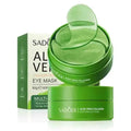 Aloe Vera & Collagen Eye Masks — 60 Patches for Dark Circles & Puffiness
