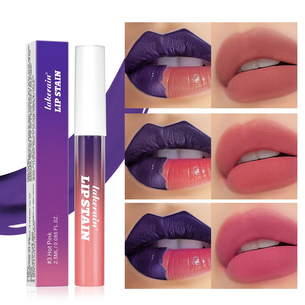 Long-Lasting Matte Lip Tint — Waterproof Peel-Off Formula