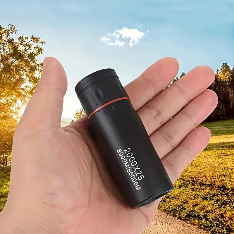 HD Monocular Telescope 2000x25 — Compact for Travel & Stargazing