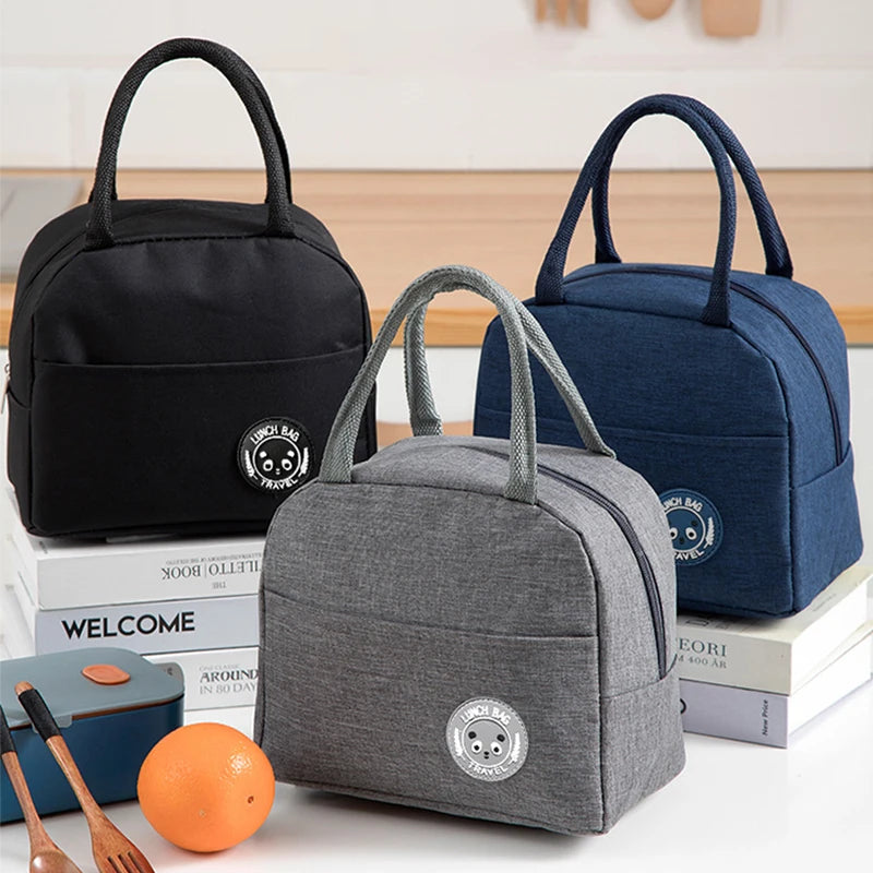 Insulated Lunch Bag with Aluminum Foil Lining — Keeps Food Fresh