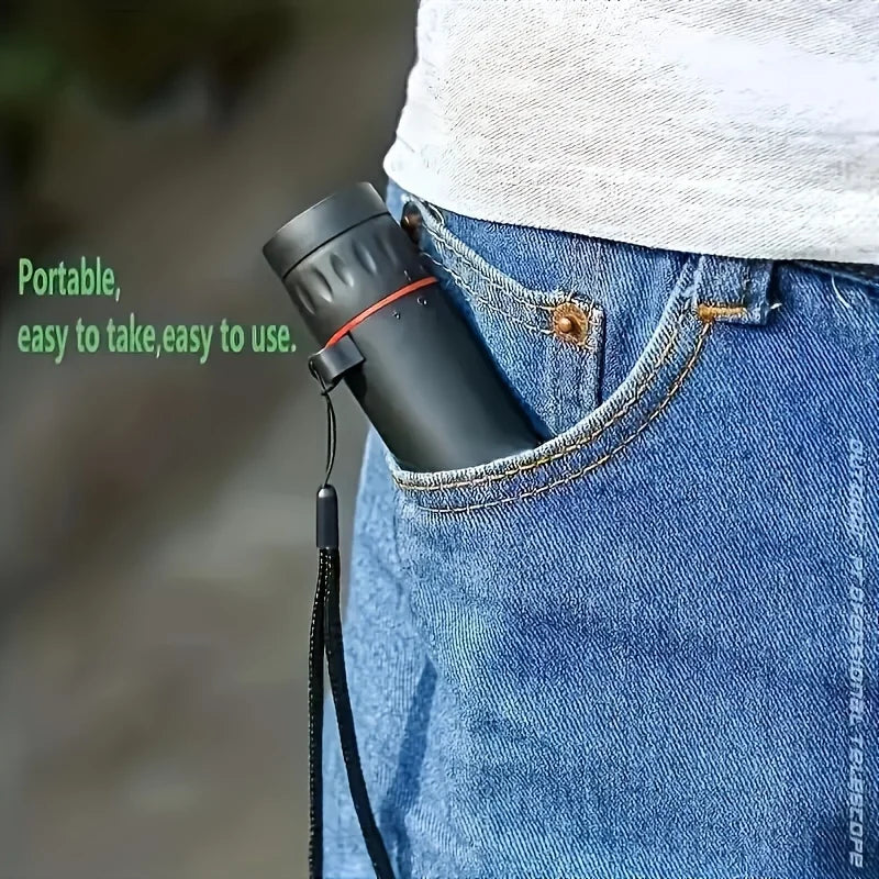 HD Monocular Telescope 2000x25 — Compact for Travel & Stargazing